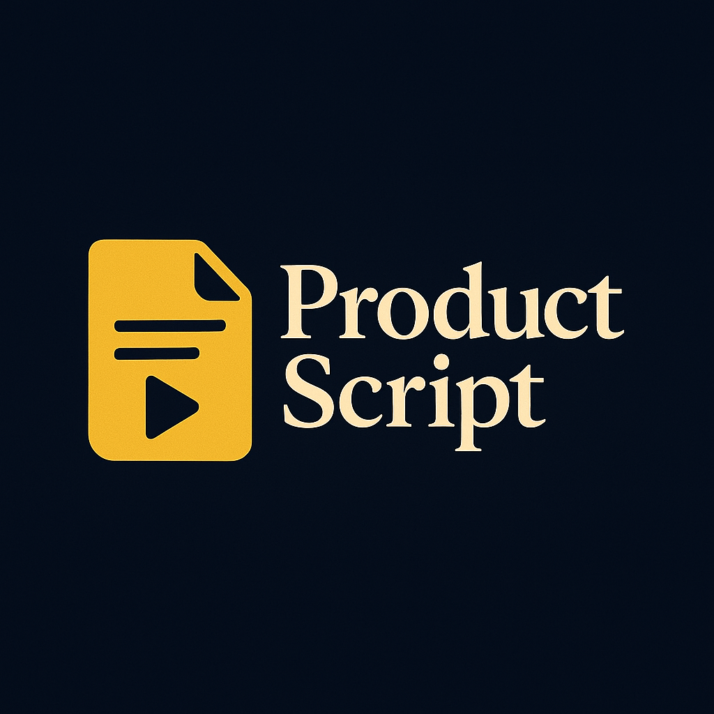 Product Script Logo